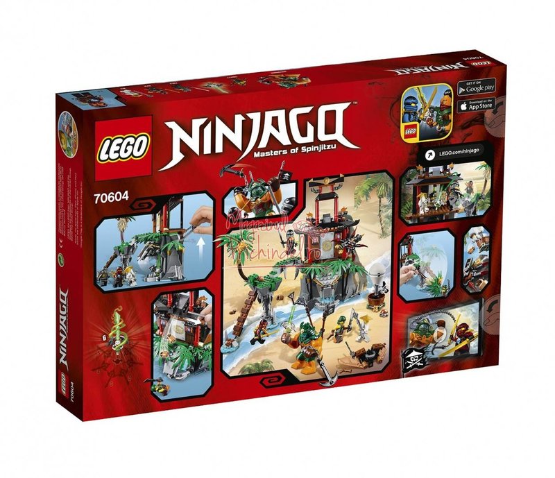 Lego Ninjago Insula Tiger Widow 70604